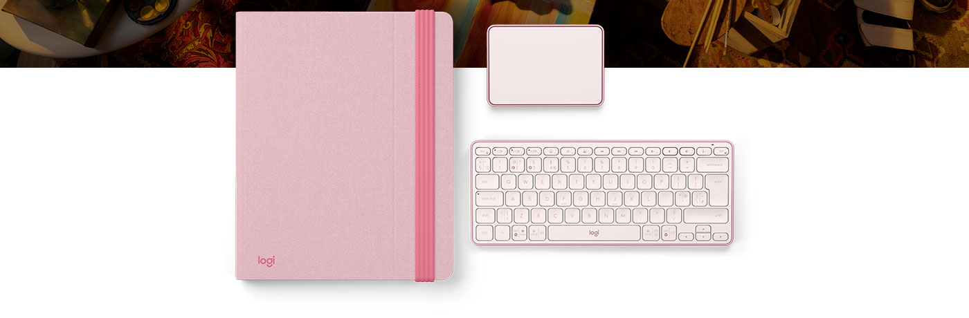 Illustration Case Pop Desk Logitech