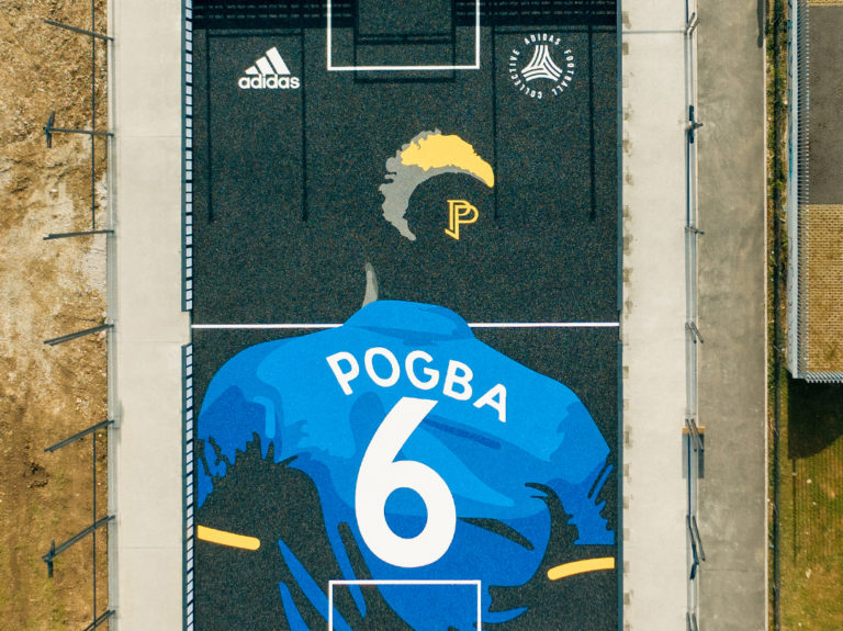 adidas inaugure un playground à l’effigie d’un champion du monde 